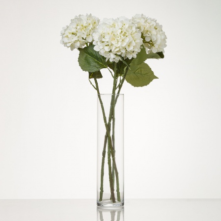 Umelá luxusná hortenzia KAREN bielokrémová. Cena je uvedená za 1 kus.