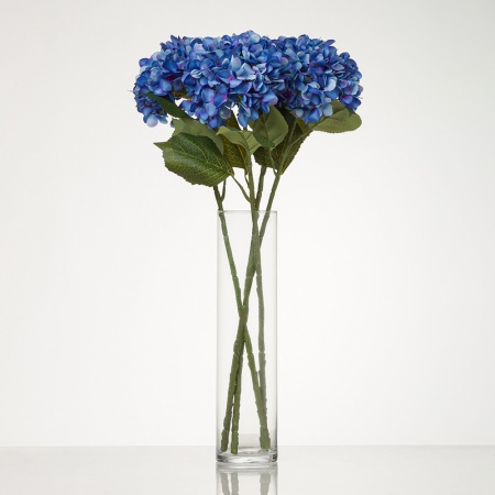 Umelá luxusná hortenzia KAREN modrá. Cena je uvedená za 1 kus.
